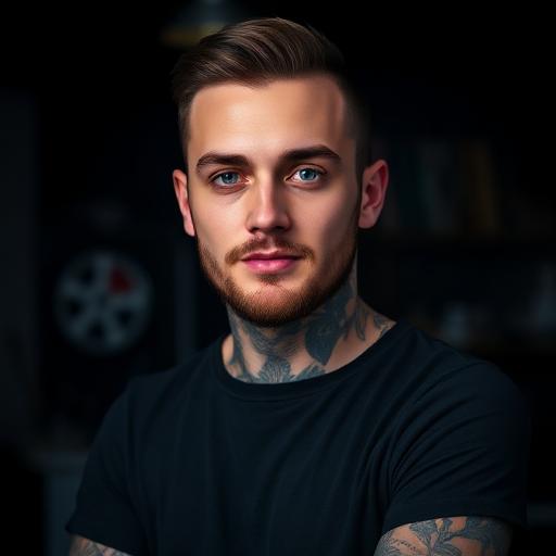 Retrato de Diogo Faria, proprietário de barbearia em Lisboa